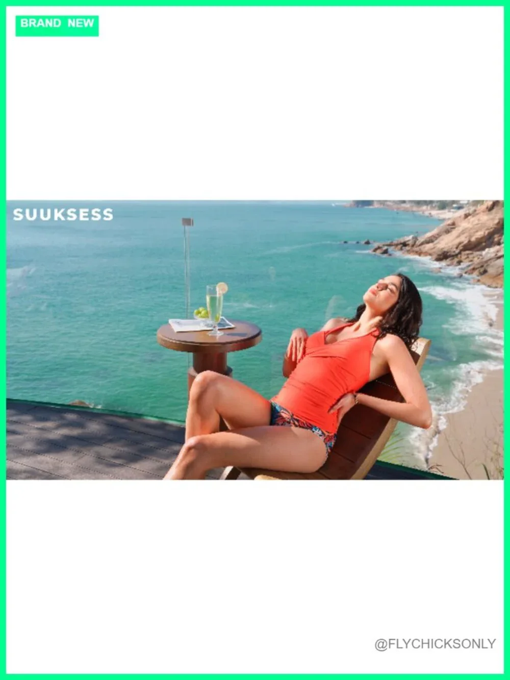 Slimming Tummy Control Halter Tankini 2 Piece Bathing Suit